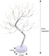 MEETYOU Tabletop Bonsai Tree Lights, DIY LED Artificial Tree Lamp ,Battery/USB Operated Night Light for Room Decor, Home Decor,Bedroom, Wedding,Christmas, (Warm White, 108 LED Sliver )