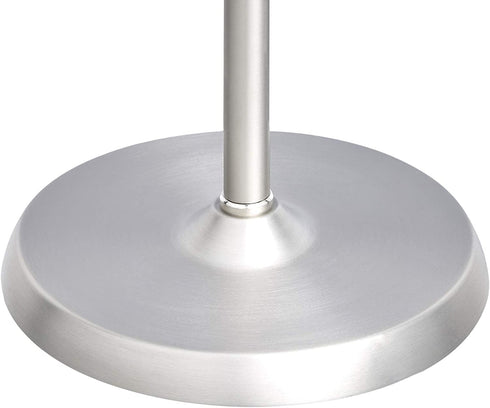Amazon Basics Free Standing Bathroom Toilet Paper Holder Stand - Nickel