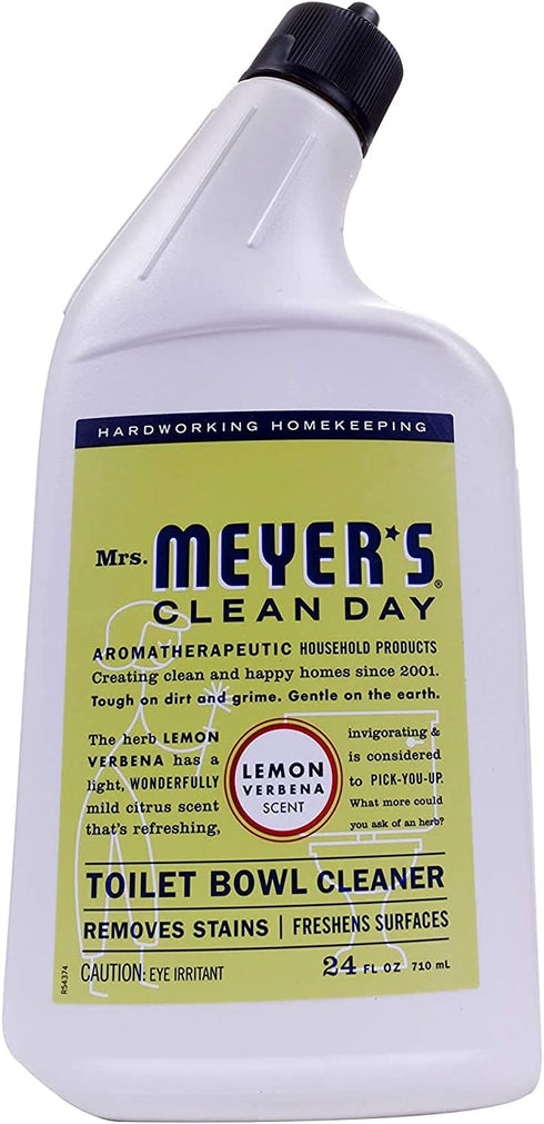 MRS. MEYER'S CLEAN DAY Toilet Bowl Cleaner Lemon Verbena, 24 OZ (Pack of 2)