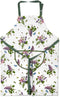 Pimpernel - Botanic Garden Cotton Apron - Machine Washable - Measures at 27.5" x 37.5"
