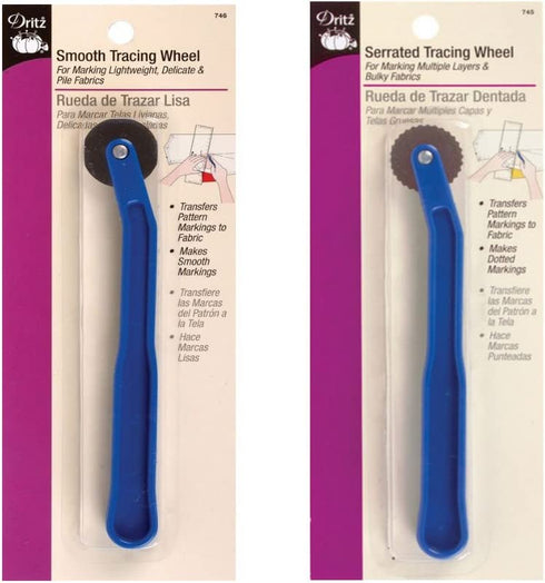 Dritz Tracing Bundle: Smooth & Serrated Tracing Wheels