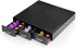 SZQINJI Coffee Pod Organizer Coffee Capsule Holder 36/48 Pods Storage 3-Drawer Compact, compatible with K-cup & Nespresso OriginalLine Capsule