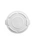 Rubbermaid Commercial FG263100WHT BRUTE Heavy-Duty Round Waste/Utility Container, 32-gallon Lid, White