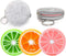 INVODA Pill Cases 3 Pcs Weekly Pill Organizer 7 Day Pill Box with 1Pcs Felt Storage Pouch Small Cute Pill Container (Pill Box +Light Grey Bag)