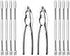 HIWARE Lobster Crackers and Picks Set, 10-Piece Crab Leg Cracker Tools - Stainless Steel Seafood Crackers & Forks Nut Cracker Set - Dishwasher Safe