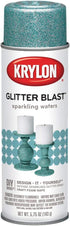 Krylon Glitter Blast Glitter Spray Paint for Craft Projects, Sparkling Waters Blue, 5.75 oz
