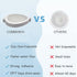 Disposable Hair Catcher for Shower Drain , 25 Pack, 3 1/2 Inch Mesh Shower Drain Covers, Stick on Bathroom Hair Catchers Drain Protector