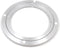 Geesatis Table Turntable Accessories 1 PCS Metal Lazy Susan Hardware Rotating Turntable Bearing Round Swivel Plate, Smooth Swivel Plate for Kitchen Base Turn Dining Table, Heavy Loads, Silver, 8 inch