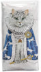 Mary Lake-Thompson Halloween Cat Queen Cotton Flour Sack Dish Towel