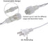 TORCHSTAR 9.8FT — 9.8FT Window Curtain Light, Extendable String Light Kit, Pure White, 8 Modes Outdoor Nativity Scenes for Party, Wedding, Restaurant, Festival, Hotel, Bar, Home, Patio, Garden