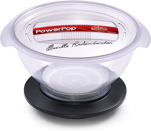Presto 04830 PowerPop Microwave Multi-Popper, Black