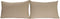 Stretch Pillowcases - Micro Jersey Knit & Ultra Soft, Standard Size - Set of 2 Pillow Cases, Taupe