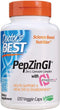 Doctor's Best PepZin GI, Zinc-L-Carnosine Complex, Non-GMO, Vegan, Gluten Free, Soy Free, Digestive Support, 120 Veggie Caps