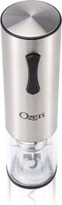 Ozeri Travel Series USB Rechargeable Electric Wine Bottle Opener, Stainless Steel