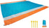 TotalPluz Large Beach Blanket, Lightweight, Unfadeable, Sand Free, Waterproof Mat, for Picnic, Hiking, Camping, Seats 4-7 Adults. Hand and Machine Washable