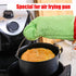 2pcs/set Universal Air Fryer Accessory set Steel Pizza Pan Baking Cake Barrel For Gourmia