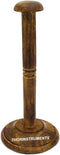 THORINSTRUMENTS (with device) Round Base Wooden Stand of Helmet