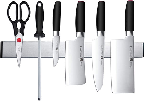 JOBO Wall Mounted Magnetic Knife Holder-12 Inch Stainless Steel Knife Bar, Knife Bar