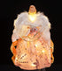 Christmas Tree Topper Angels with Remote Control Timer Light up Tree Topers Decorations,12-Inch Angel for Holiday Ornament or Home Decor,Pink