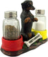 Hot N' Spicy Dachshund Salt & Pepper Shaker Holder