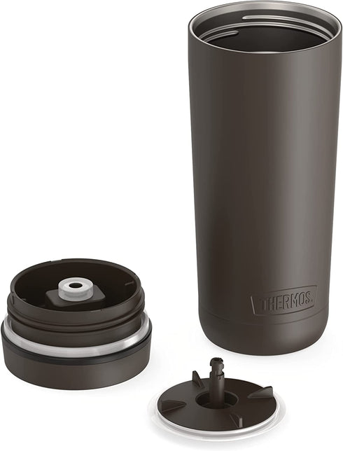 Guardian Collection by THERMOS Stainless Steel Tumbler 18 Ounce, Espresso Black