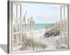 Hardy Gallery Coastal Beach Picture Wall Art: Beach Theme Window Canvas Art Prints Seascape Artwork for Bedroom (36? x 24œ x 1 Panel)