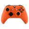 eXtremeRate Orange Soft Touch Front Housing Shell Case for Xbox One S/X Controller, Comfortable Replacement Kit Faceplate Cover for Xbox One Wireless Controller Model 1708 - Controller NOT Included