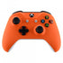eXtremeRate Orange Soft Touch Front Housing Shell Case for Xbox One S/X Controller, Comfortable Replacement Kit Faceplate Cover for Xbox One Wireless Controller Model 1708 - Controller NOT Included