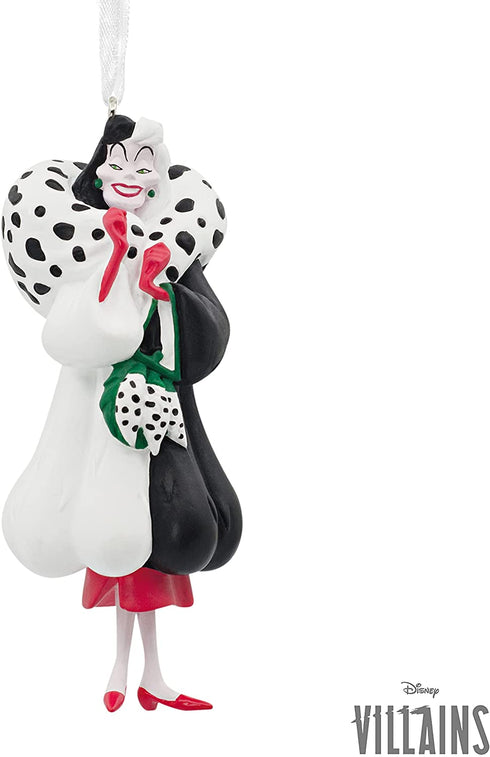 Hallmark Disney 101 Dalmatians Cruella De Vil Christmas Ornament