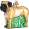 Old World Christmas Dog Collection Glass Blown Ornaments for Christmas Tree English Mastiff