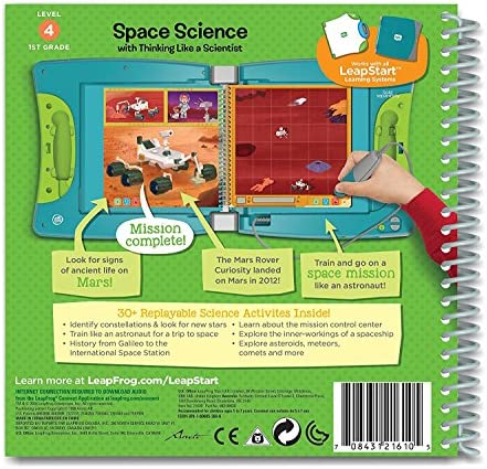 LeapFrog LeapStart 1st Grade Activity Book: Space Science and Thinking Like a Scientist (Requires LeapStart System)