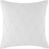 Longhui bedding Pure White Throw Pillow Covers 2-Pack 22 x 22 Inch Cushion Covers Sturdy and Discrete Zipper Opening Premium Quality Polyester - Decorative Pillow Covers for Couch Sofa Bed