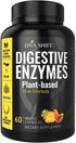 DNA SHIFT Digestive Enzymes 18-in-1 Natural proteolytic Enzyme Supplement with protease, amylase & lipase - Better Gluten & Lactose Digestion - May Ease Bloating, Constipation and Gas Relief