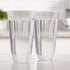 US Acrylic Clear Value Set Plastic Re-usable 20-ounce Tumblers | set of 16
