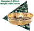 Alisveristime Turkish Authentic Copper Bath Bowl & Hammam Bowl (Gold)