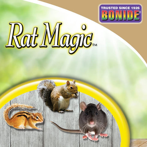 Bonide (BND863 - Rat Magic Rodent Repellent Granules, Outdoor Pest Repeller (5 lb.)