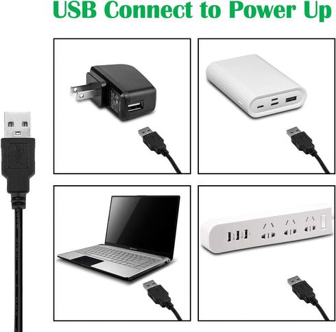 CeSunlight Clip Light, 8W Clamp Bed/Desk Lamp, Webcam Light Video Conferencing, Warm & Daylight & White Light 3 Colors, Eye-Care 10 Dimmable Illumination Modes (Black)