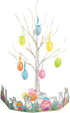 Vanthylit LED Easter Birch Tree Lights with Eggs Battery Powered Centerpiece Decoration Tabletop Tree Light for Home Wedding Holiday
