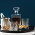 SJZQ Old Fashioned whiskey Glasses set ,with 4PCS 10OZ Crystal Whisky Rocks Glasses for Beer mug, Bourbon, Liquor Cocktail ,Drinks water tumbler Gifts