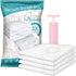 AirBaker Vacuum Storage Bags Hand Pump Included for Comforters Blankets Clothes Pillows Travel Space Saver Seal Bag (4 JUMBO)