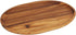 Woodard & Charles 12-Inch Acacia Oval Tray, Medium, Brown