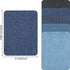 Boao Iron on Patches Iron on Denim Patches Repair Kit for Clothes, Jeans, Jackets, Large Size, 4.9 Inch, Denim Cloth(15 Pieces)