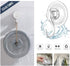 Wreath Hanger, VIS'V Large Clear Removable Heavy Duty Suction Cup Wreath Hooks with Wipes 22 LB Strong Window Glass Door Suction Cup Wreath Holder for Halloween Christmas Wreath Decorations - 2 Packs