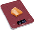 Ozeri Touch Professional Tempered Glass Digital Kitchen Scale, Red Engine