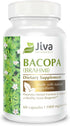 Jiva Botanicals - Bacopa Monnieri Capsules - Brahmi Capsules - Bacopa Extract Capsules - Bacopa Capsules - Bacopa Monnieri Extract - Bacopa 300mg - Bacopa Supplement & Brahmi Supplement - 60 Capsules