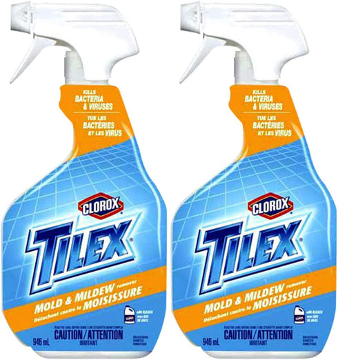 Tilex Plus Mold & Mildew Remover Spray, 32 Fluid Ounce (Pack of 2)