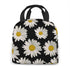 Daisy Lunch Tote Bag for Women Stylish Lunch Tote Bag Insulated Lunch Bag Lunch Box Insulated Lunch Container Reusable with Pocket