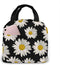 Daisy Lunch Tote Bag for Women Stylish Lunch Tote Bag Insulated Lunch Bag Lunch Box Insulated Lunch Container Reusable with Pocket