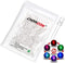 Chanzon 100 pcs 5mm RGB Multicolor Fast Blinking (Multi Color Changing) Dynamics LED Diode Lights (Flashing Round DC) Bright Lighting Bulb Lamps Electronics Components Flicker Light Emitting Diodes