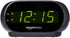 Amazon Basics Small Digital Alarm Clock with LED Display, Nightlight and Battery Backup - 4.5 x 3.5 x 2.4 Inches